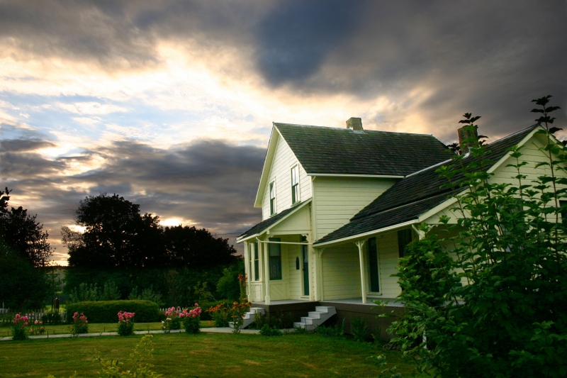 Dougherty House Sunset