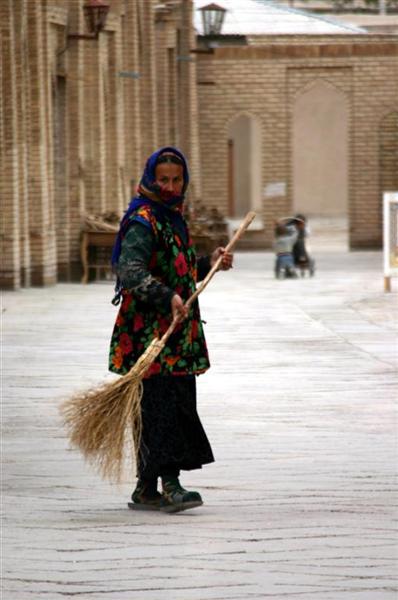 Sweeper Woman