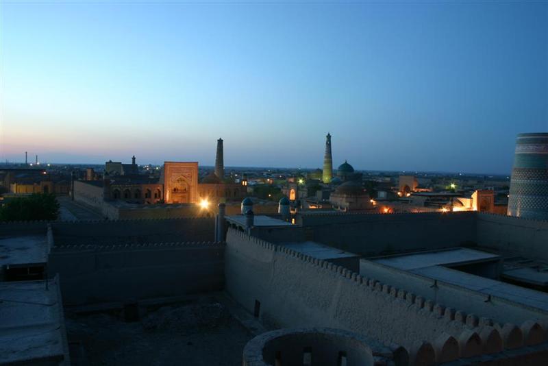 Walled City at Sunrise