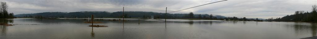 December 2004 Novelty Flats Flood Panorama
