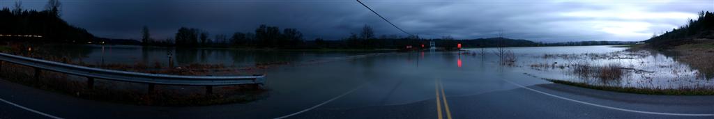 January 2004 Snoqualmie Valley Flood Panorama