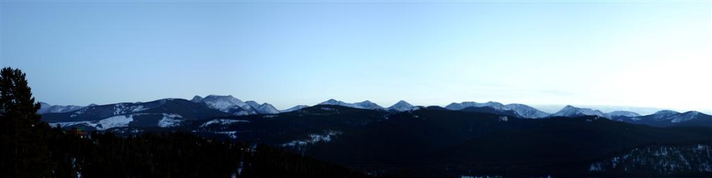 Pintlar Mountains Panorama