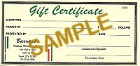 $10 Gift Certificate