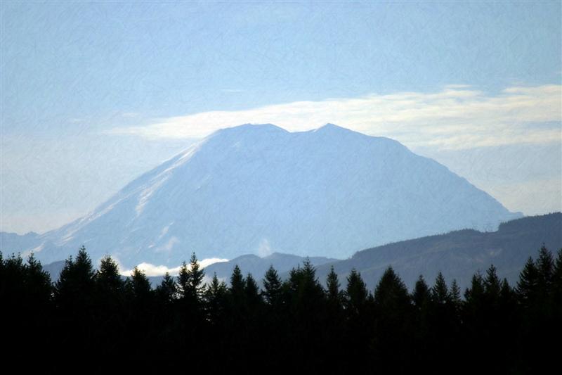 Rainier Pencil Sketch